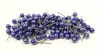 TCG Floral Premium Corsage Pin 3/4-in. Purple Pearl Round 100pcs