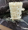 Corsage Lace Wristlet in Linen (beige)