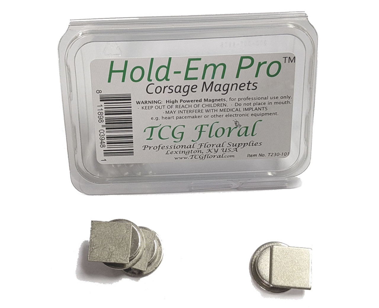 TCG Floral Hold-Em Pro Corsage Magnets