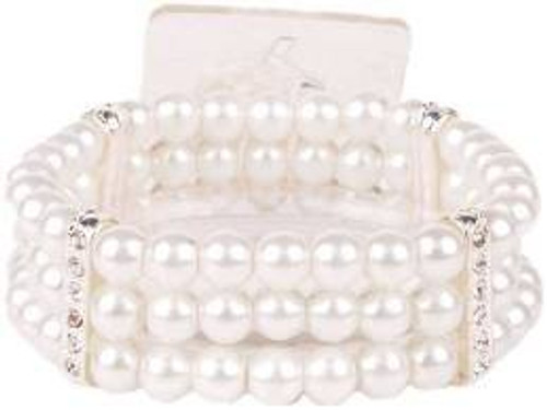 Stretchy Pearl Corsage Wristlet Pack 10 – Floral Supplies Store