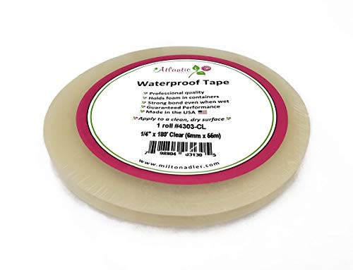 Clear Floral Tape 1/4w 60 yrds