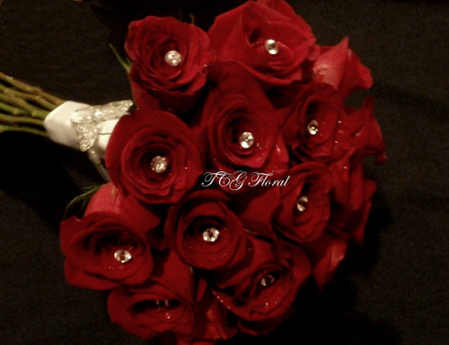 100Pcs Crystal Corsages Head Pins Flower Pins Wedding Bouquet