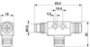 Distribuidor T SAC-5PT-F/F-M VP