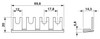 Puente para cableado MPB 18/1-4