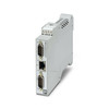 Convertidor de interfaces GW MODBUS TCP/RTU 1E/2DB9