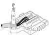 Conector de bus D-SUB SUBCON 15/F-SH