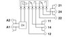 Módulo de relés PLC-RSC-230UC/21-21