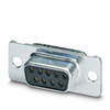 Conector enchufable D-SUB VS-09-BU-DSUB-EG