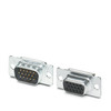 Conector enchufable D-SUB VS-09-BU-DSUB-EG