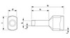 Puntera AI-TWIN 2X10-14 RD