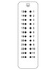Inserto de contactos HC-B 24-I-UT-M