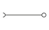 Conector PP-H 2,5/1-L
