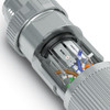 Conector para datos SACC-M12MSX-8QO SH ETH