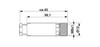 Conector SACC-M 8FS-4CON-M-SW
