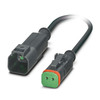 Cable para sensores/actuadores SAC-2P-DTMS/3,0-PUR/DTFS