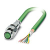 Conect. enchuf. para apar. pared delant. SACCEC-M12FSB-5CON-M16/2,0-900