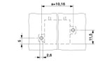 Bloque enchufable directo MSTBU 2,5/8-STD-5,08