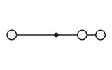 Borne de paso UK 10-TWIN
