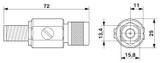 Dispositivo de protec. contra sobretensiones CN-UB-280DC-SB