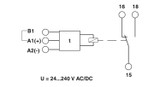 Relé temporizado ETD-BL-2T-I-230