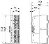 Soportes modulares AXL F BP SE4