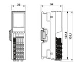 Módulo analógico AXL F AO4 1H