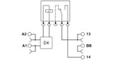 Módulo de relés PLC-RPT-24DC/1/ACT
