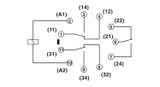 Relé individual REL-OR3/LDP-12DC/3X21