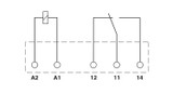 Relé individual REL-MR-12DC/21AU