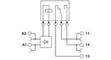 Módulo de relés PLC-RSC-24DC/21AU