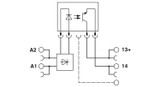 Módulo de relé de estado sólido PLC-OSC-120UC/24DC/2