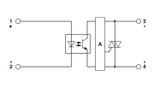 Relé semiconductor OV-24DC/480AC/5