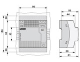 Fuente de alimentación STEP-PS/1AC/24DC/4.2
