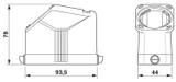 Carcasa HC-EVO-B16-HHFS-PLBK