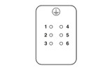 Juego de conectores enchufables HC-EVO-B06PT-BWSC-HL-M20-PLRBK