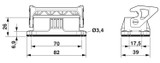 Carcasa HC-EVO-D15-BWS-PLR-BK