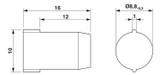 Tapón de cierre SEALING PLUG 9X16 RD