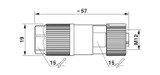 Conector para datos SACC-M12FS-8QO SH ETH
