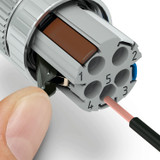 Conector para datos SACC-M12FS-5PL SH DN