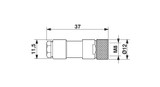 Conector SACC-M 8FS-4CON-M