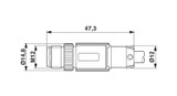 Cable de sistema de bus SAC-5P-M12MS/5,0-920/M12FS