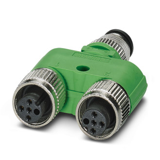 SAC-3P-M12Y/2XM12FS B PE - Distribuidor en Y
