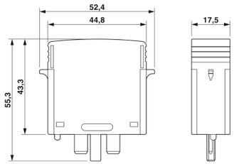 VAL-MS 500 ST - Protección enchufable contra sobretensiones tipo 2