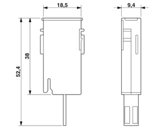 CTM 1X2-110AC - Protección enchufable contra sobretensiones