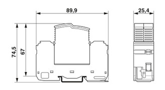 VAL-SEC-T2-1S-350 - Descargador de sobretensiones modelo 2
