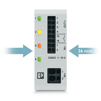 CBMC E4 24DC/1-10A NO - Interruptores de protección de aparatos electrónicos