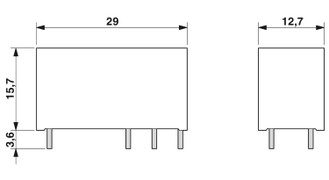 REL-MR-110DC/21-21 - Relé individual