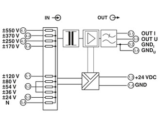 MACX MCR-VDC - Convertidor de tensión