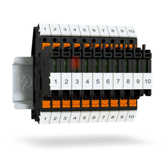 PTTB 4-HESILED 250 (5X20) - Borne de carril para fusible