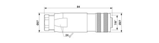 SACC-MINFS-3CON-PG13 - Conector